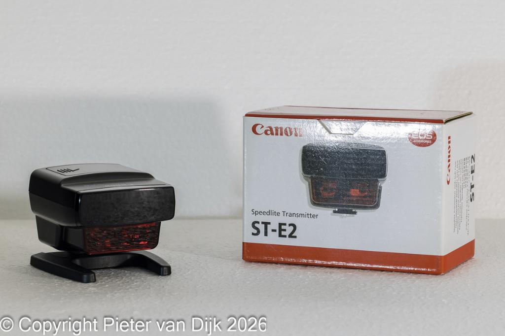 Canon Speedlite Transmitter ST-E2 afstandsbediening, Ophalen of Verzenden, Zo goed als nieuw, Canon