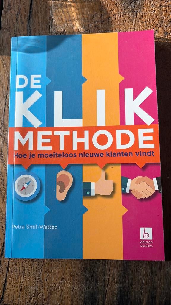 Petra Smit-Wattez - De KLIK-methode, Petra Smit-Wattez, Ophalen of Verzenden, Management, Zo goed als nieuw