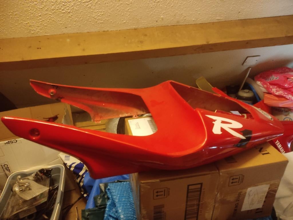 Kontje yamaha R1 1999 lichte schade, Ophalen