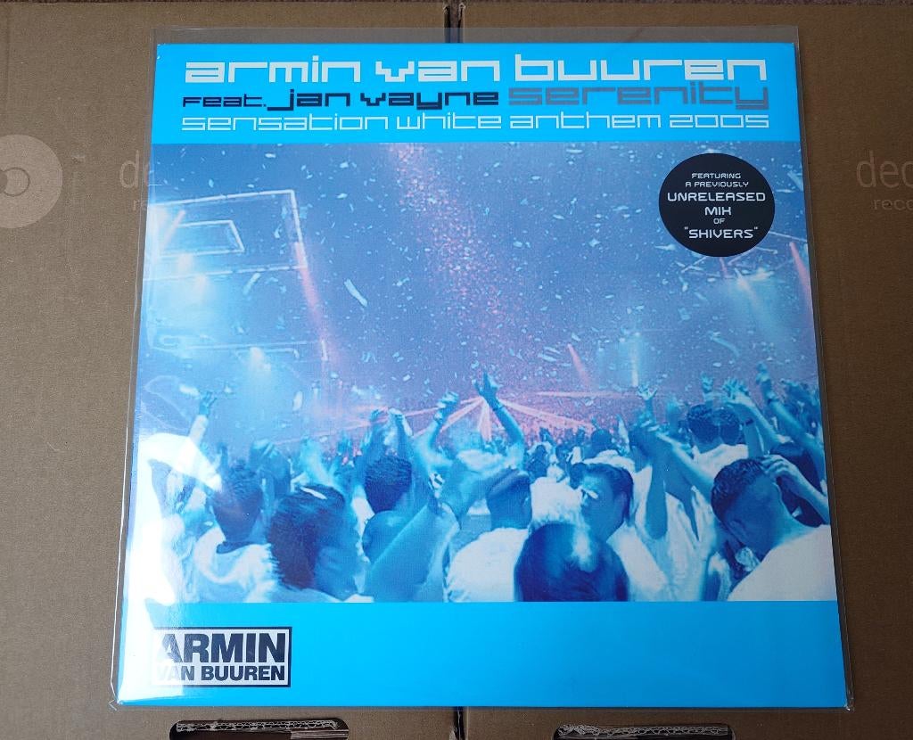 Armin Van Buuren Feat. Jan Vayne – Serenity (Sensation 2005), Cd's en Dvd's, Vinyl | Dance en House, Verzenden, Zo goed als nieuw