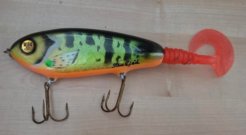 WDO Glider Grubtail jerkbait, Watersport en Boten, Hengelsport | Roofvissen, Ophalen of Verzenden, Nieuw, Overige typen