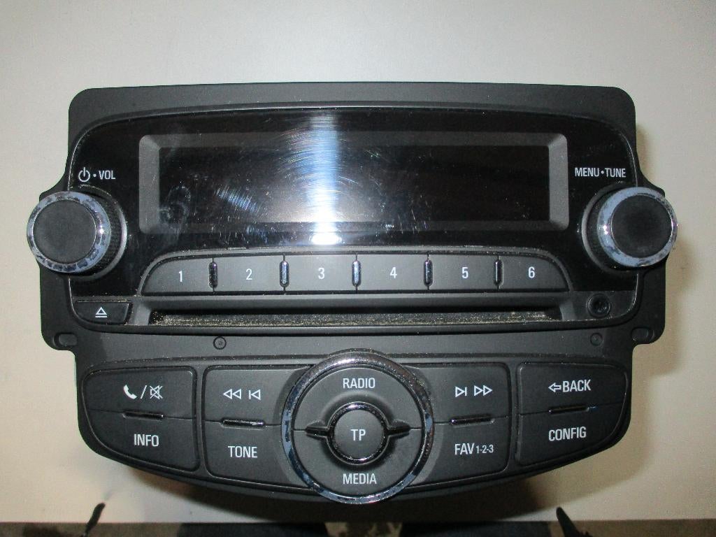 Opel Adam Radio Type13435161, Auto-onderdelen, Dashboard en Schakelaars, Ophalen of Verzenden, Gebruikt, Opel