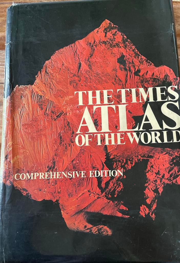 The Times Atlas of the World - Uitgebreide Editie, Overige atlassen, Ophalen of Verzenden, Zo goed als nieuw, 1800 tot 2000