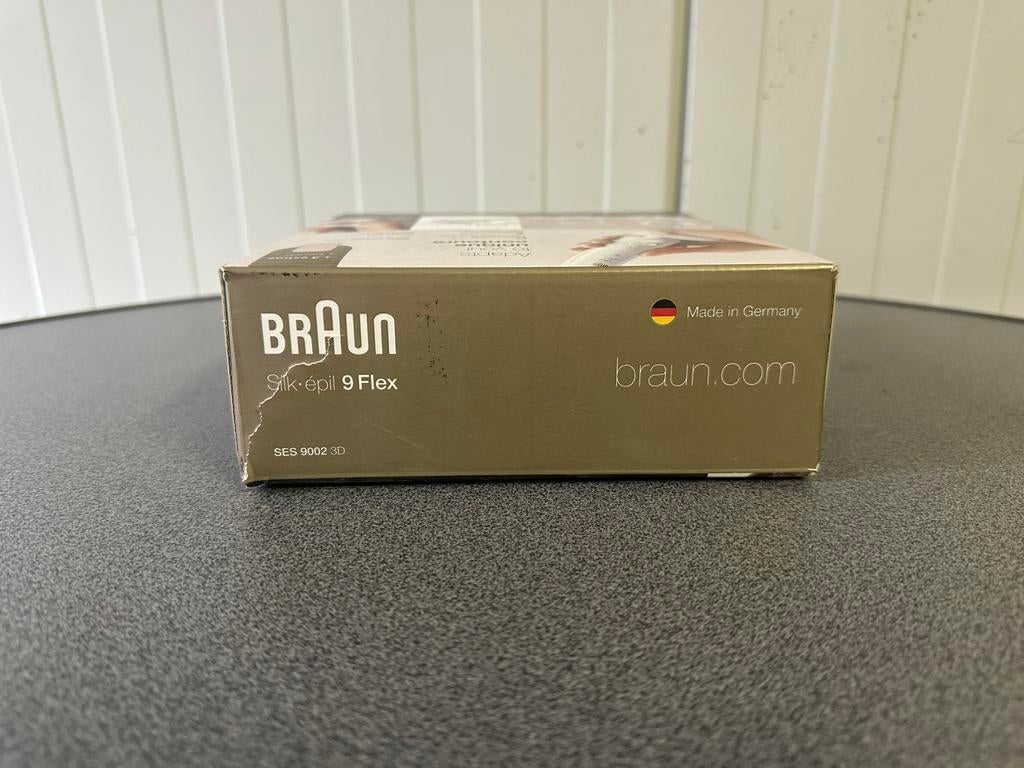 Braun Silk-épil 9002 Flex Wet & Dry epilator, Ophalen of Verzenden, Scheren en Epileren