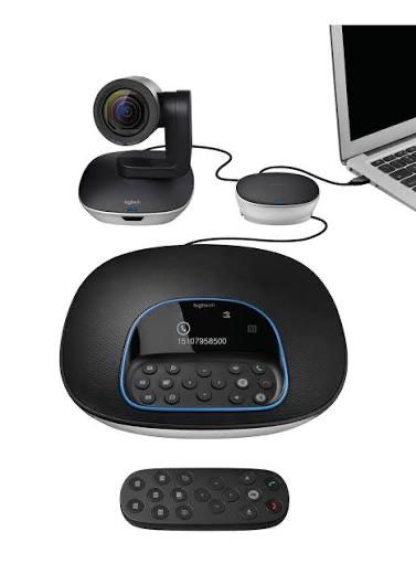 Logitech Group Videoconferencing Systeem - Compleet, Ophalen of Verzenden, Zoomfunctie, Bedraad, MacOS