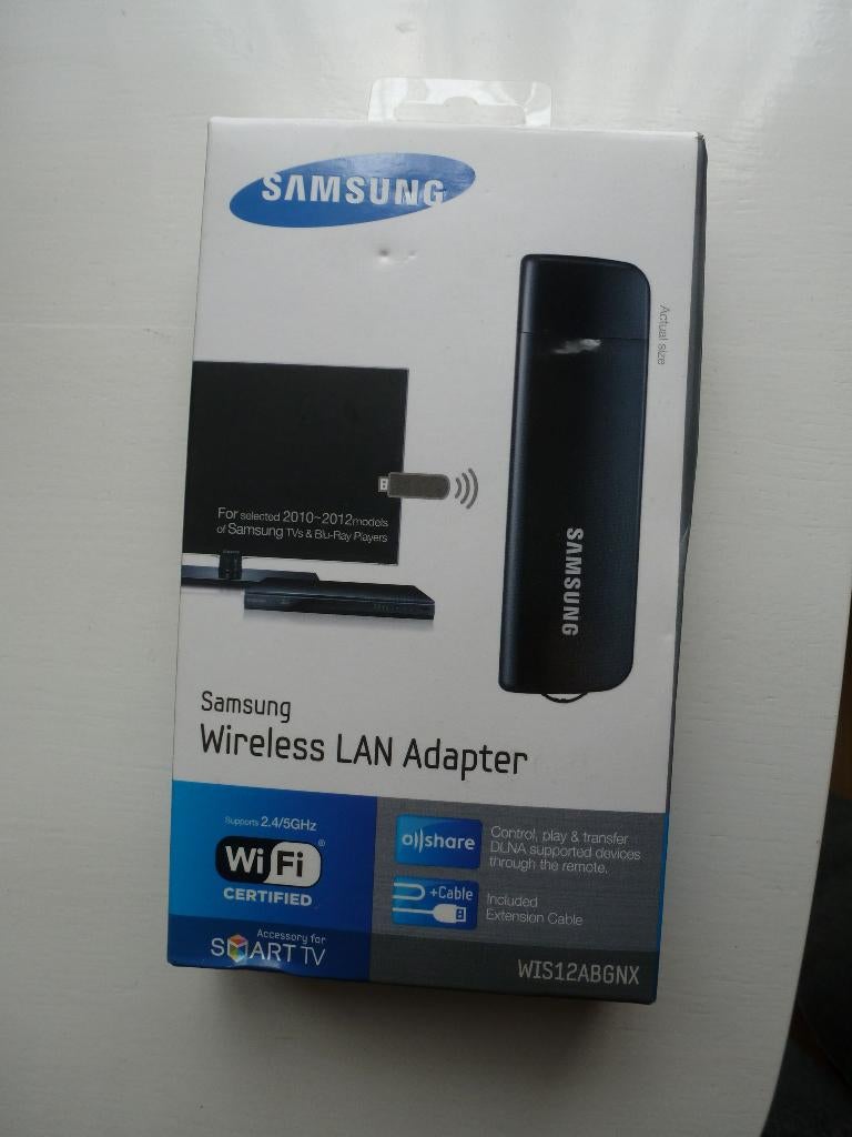 nieuw DONGLE  wifi LAN ADAPTER samsung  -GRATIS zend, Verzenden, Nieuw, Router