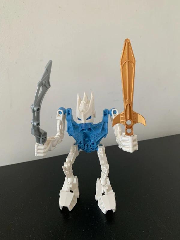 LEGO Bionicle Glatorian Metus (8975), Ophalen of Verzenden, Zo goed als nieuw, Complete set, Lego