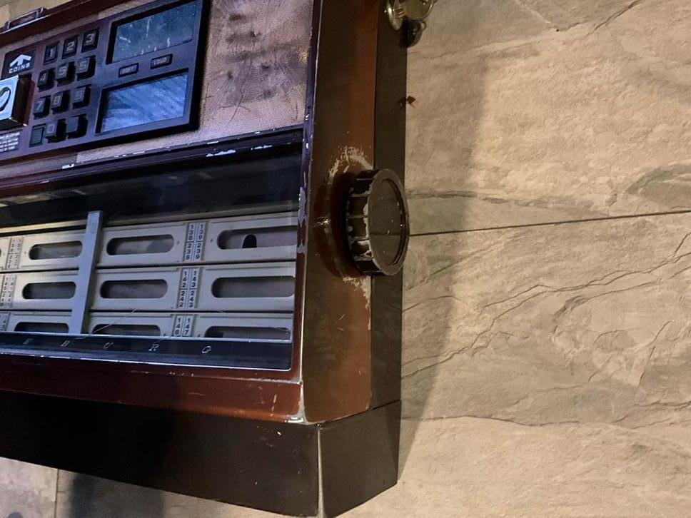 Vintage Wallbox Jukebox, Verzamelen, Gebruikt, Ophalen of Verzenden, 1970 tot heden, Met singles