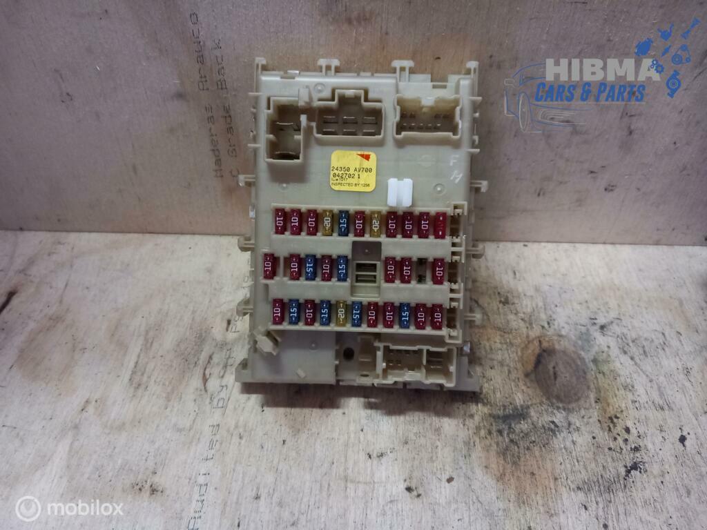 Nissan Primera III 2.2 DCT Zekeringskast 24350AV700 02 - 09, Ophalen of Verzenden, Gebruikt