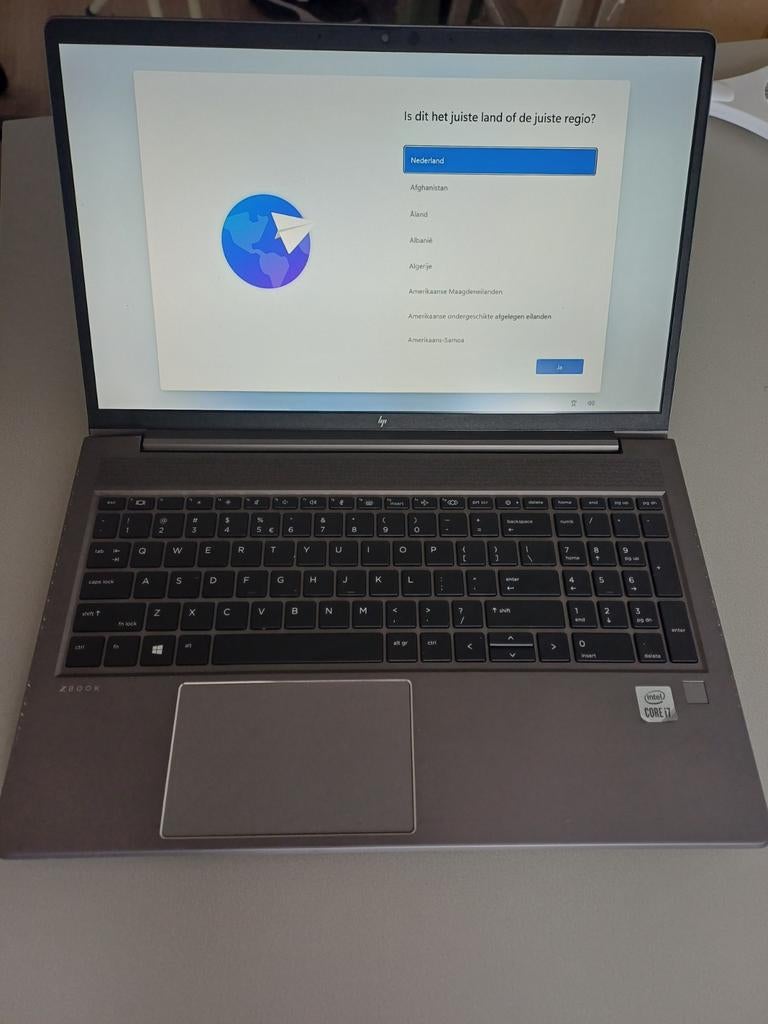 HP ZBook Power G7 Mobile workstation, Computers en Software, Windows Laptops, Hp, 2 tot 3 Ghz, Qwerty, Intel® Core™ i7 