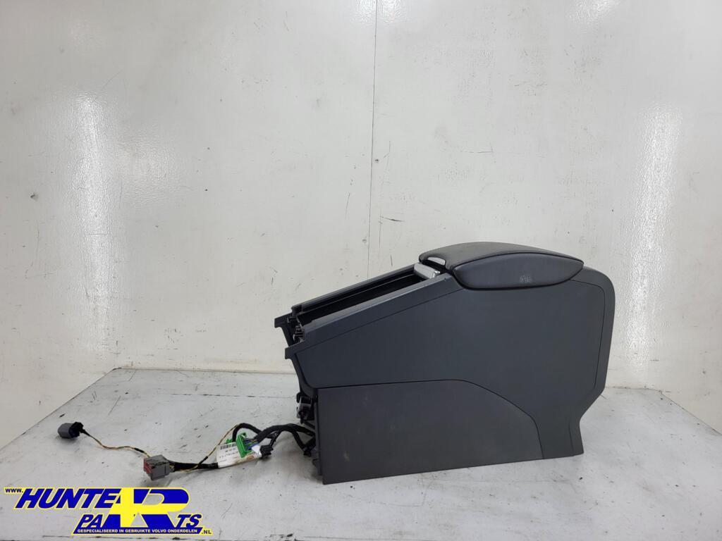 Middenconsole zwart leder Volvo V60 I ('10-'18) 30755596, Gebruikt, Ophalen of Verzenden, Volvo, Volvo