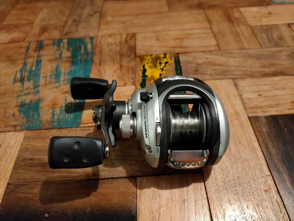 Abu garcia Silvermax baitcaster LH, Ophalen of Verzenden, Overige typen