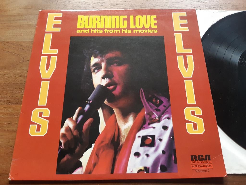 LP Elvis - Burning Love uit 1979, Ophalen of Verzenden, Gebruikt, 12 inch, Poprock