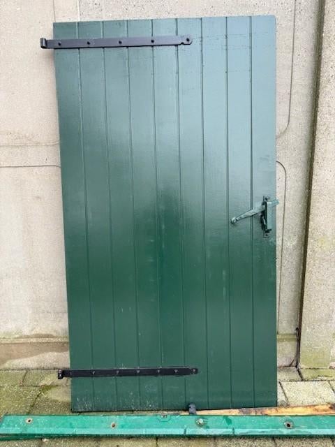Schuurdeuren Domeinschuur, Gebruikt, Binnendeur, 200 tot 215 cm, Hout