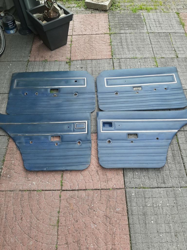Deurplaten set ford granada MK1, Auto-onderdelen, Interieur en Bekleding, Ophalen, Ford