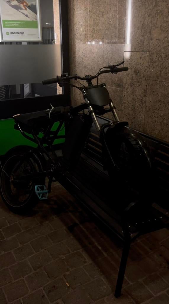 Ridstar  E-bike fatbike( MOET WEG!‼️‼️), Zo goed als nieuw, 50 km per accu of meer, 55 tot 59 cm, Ophalen