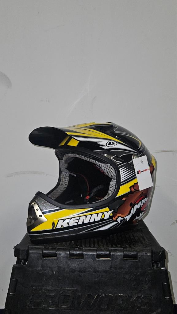 Kenny Crosshelm Maat XL -, Motoren, Kleding | Motorhelmen, Overige merken, XL, Ophalen of Verzenden, Tweedehands