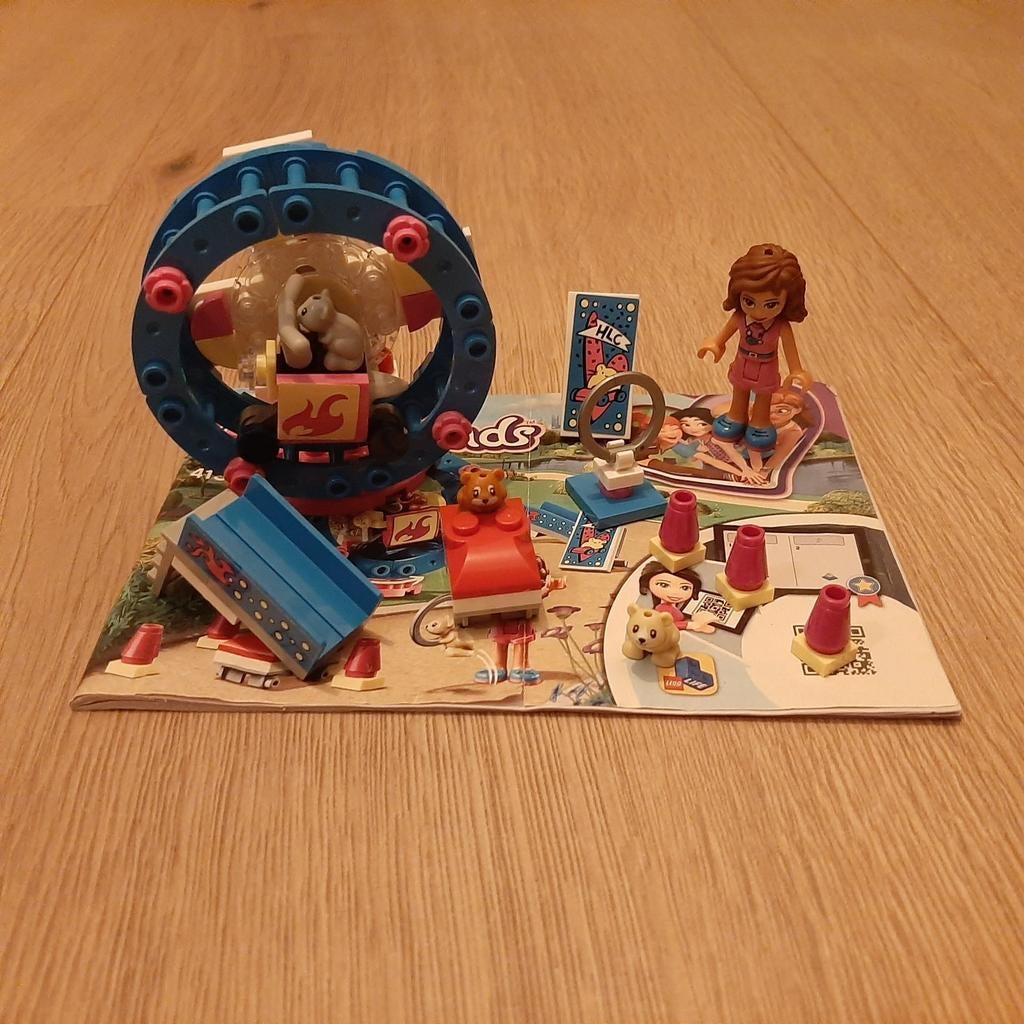 Olivia's hamsterspeelplaats lego friends, Ophalen of Verzenden, Zo goed als nieuw