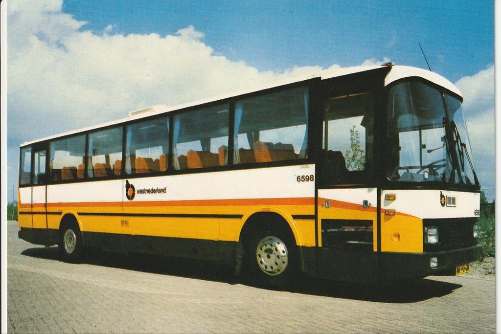 WESTNEDERLAND DAF MB 200 SEMI TOUR D. OUDSTEN 6598-6601 1986, Ophalen of Verzenden, 1980 tot heden, Ongelopen, Zuid-Holland
