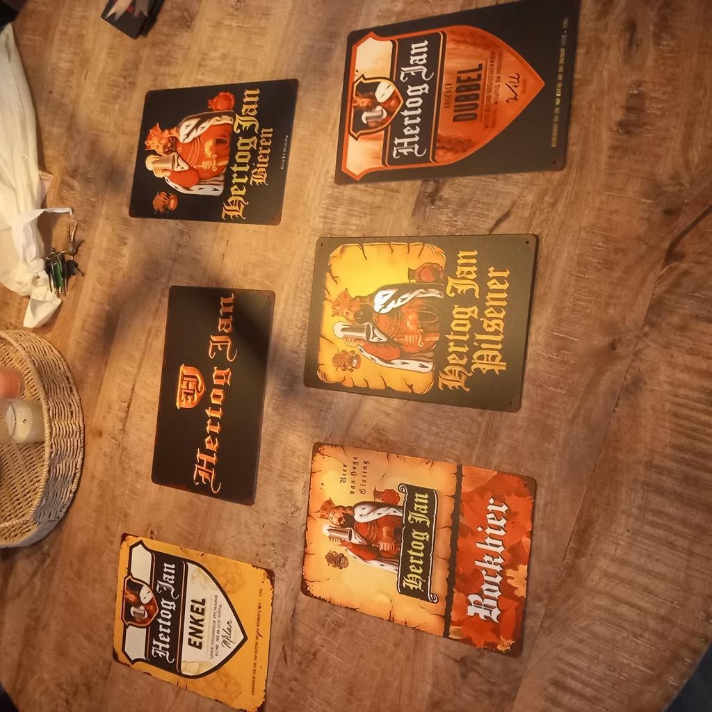 Decoratie Bordjes, Ophalen of Verzenden, Nieuw, Reclamebord