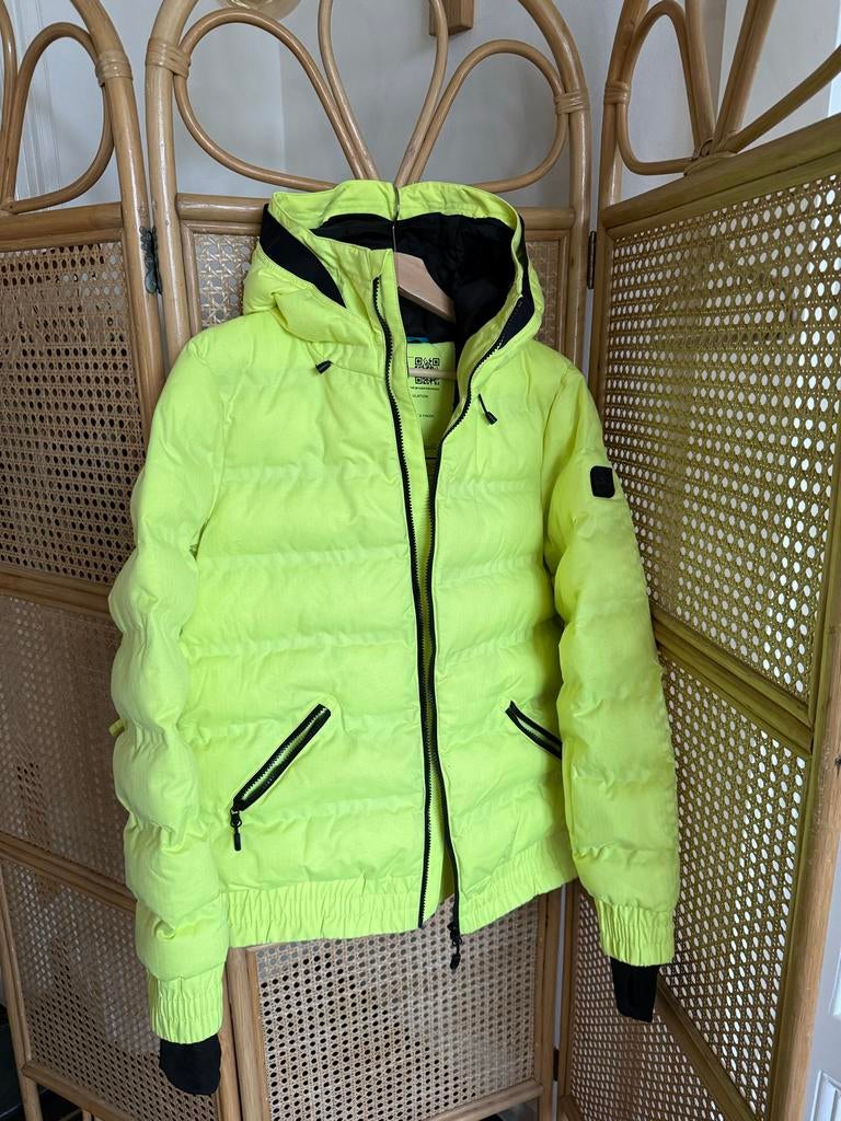 O'Neill Gele Ski Jas - Maat L - Unisex, Ophalen of Verzenden, Gedragen, Maat 42/44 (L), Geel
