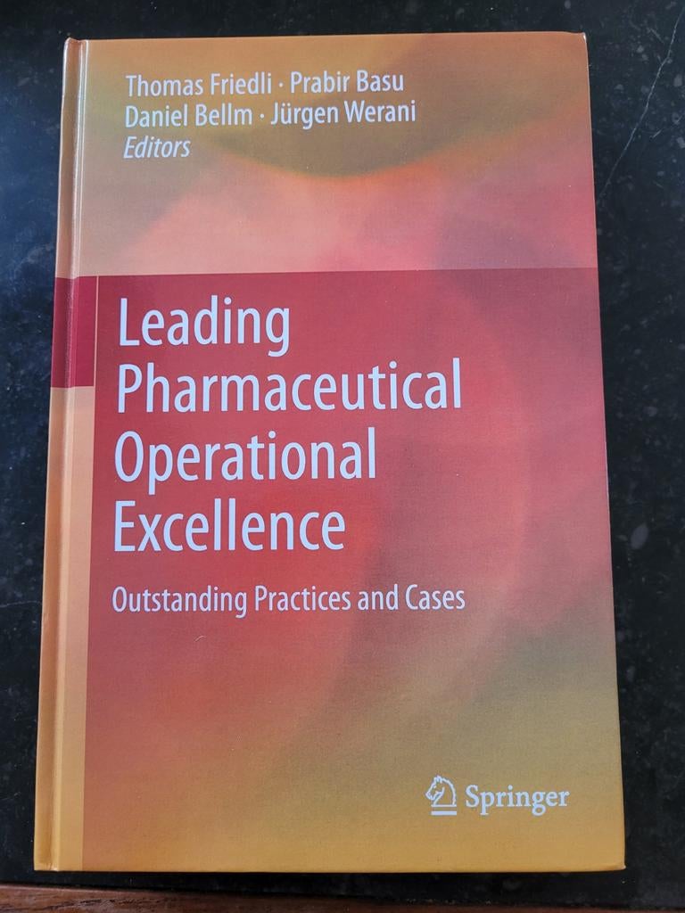 Leading Pharmaceutical Operational Excellence - Top Cases, Boeken, Ophalen of Verzenden, Zo goed als nieuw