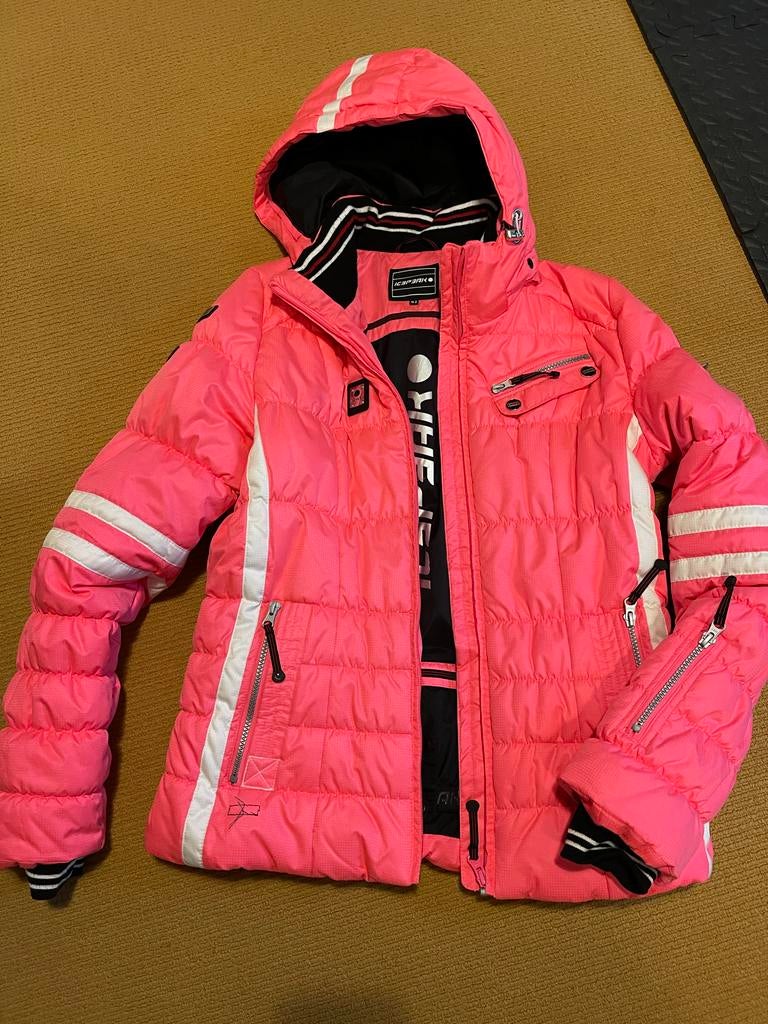 Icepeak dames ski jas roze - maat 42, Ophalen of Verzenden, Zo goed als nieuw, Maat 42/44 (L), Jack