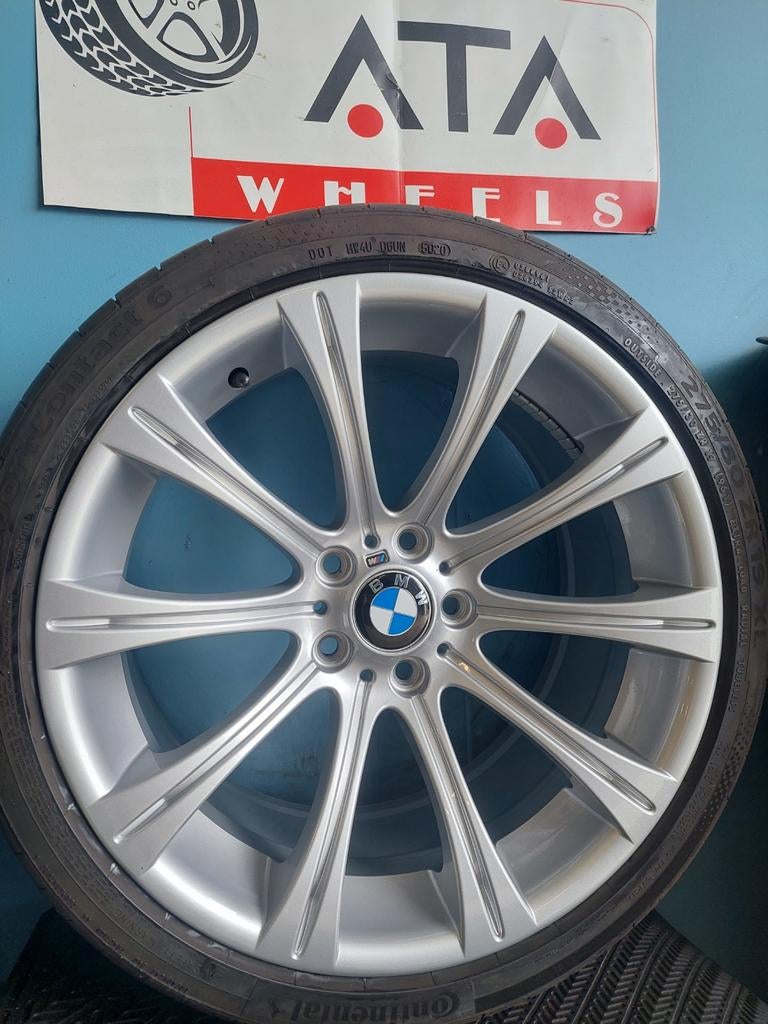 BMW 5 serie E60 M5 Velgen Styling 166 M Origineel  166M, Gebruikt, 275 mm, Banden en Velgen, Personenwagen