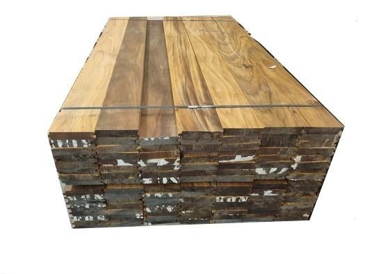 Hardhouten Paardenbox / Damwand / Blokhut profiel, Ophalen, Planken, Nieuw, Hardhout