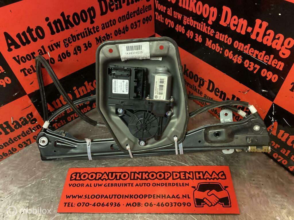 VW Golf 5 ('03-'08) 5-DRS Elec.Raammechanisme  Rechtsvoor, Ophalen of Verzenden, Gebruikt