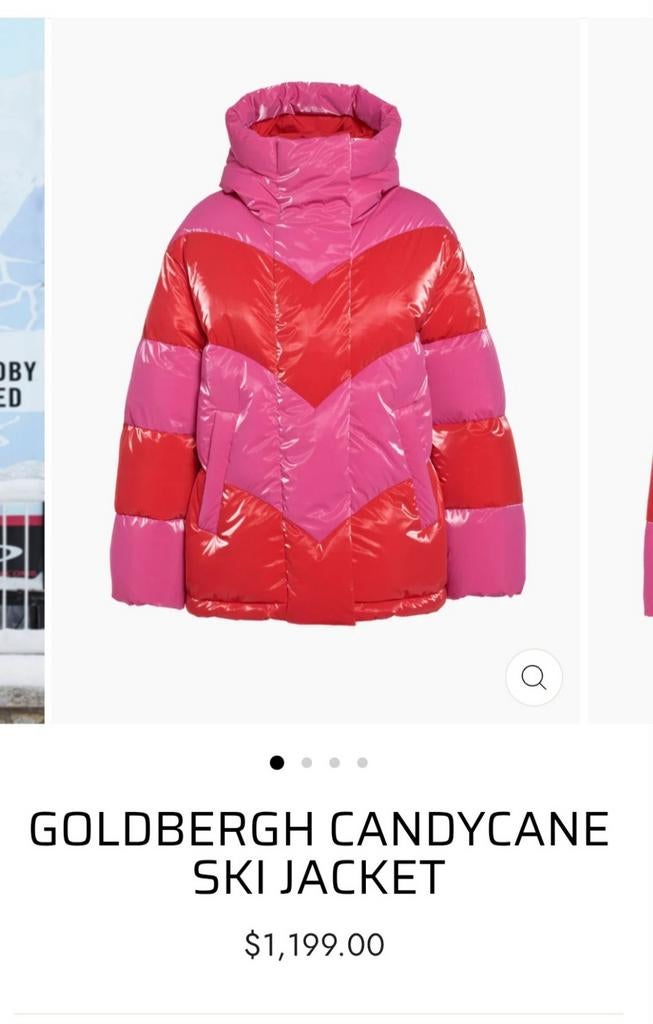 Goldbergh Candy Cane Ski jacket 
Maat 38, M
Gloednieuw!, Kleding | Dames, Wintersportkleding, Maat 38/40 (M), Nieuw, Ophalen of Verzenden