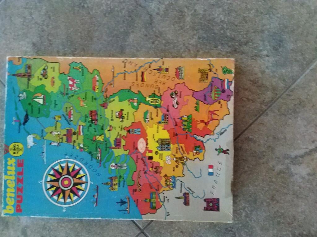 Leuke Benelux Puzzel - 70 Stukjes, Ophalen of Verzenden, Minder dan 500 stukjes, Gebruikt, Legpuzzel