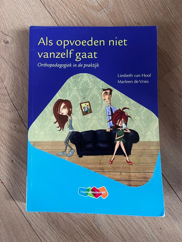 Marleen de Vries - Als opvoeden niet vanzelf gaat, Boeken, Schoolboeken, Ophalen, Zo goed als nieuw, Overige niveaus, Nederlands