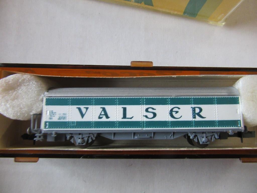 MINITRIX SBB VALSER WAGON, Gelijkstroom, Trix, Wagon, Ophalen of Verzenden