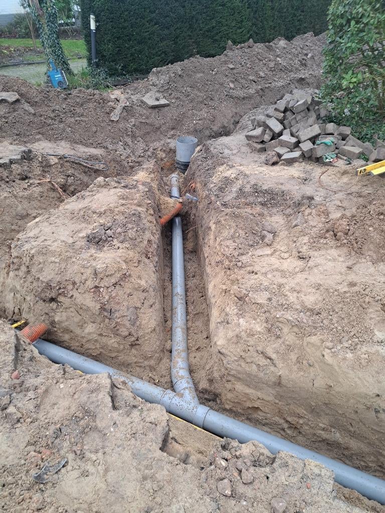 Foto 10 van Minigraver en minishovel met machinist,