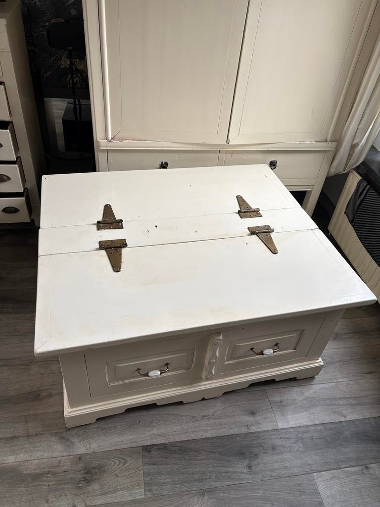 Opbergkist / Tafel, Ophalen, Gebruikt, 100 tot 150 cm, 50 tot 75 cm
