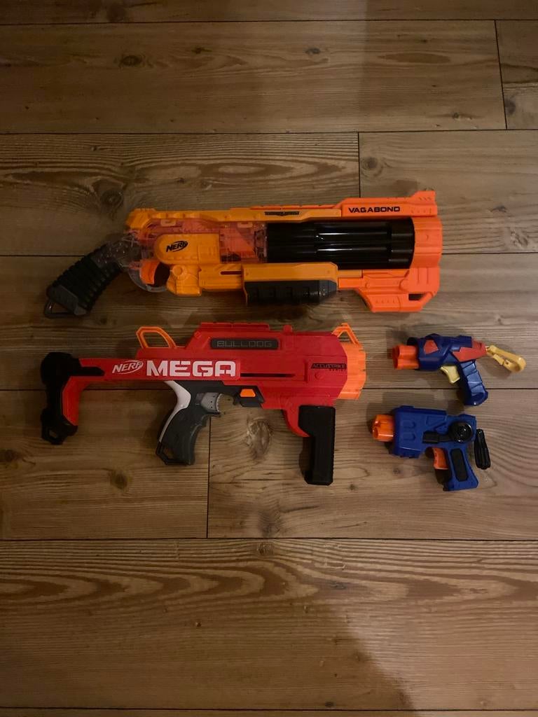 Nerf Blasters - Verschillende modellen, Ophalen of Verzenden, Gebruikt, Jongen of Meisje