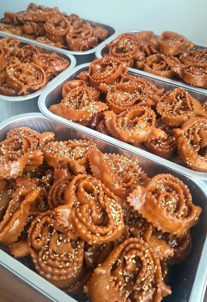 Chebakia ramadan zoetigheden, Overige niveaus, Starter, Overige vormen
