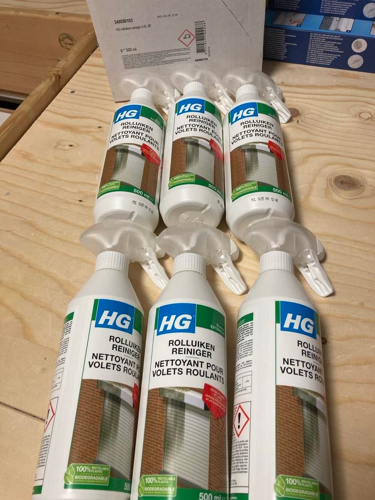 6x HG Rolluiken Reiniger - Nieuw, Ophalen of Verzenden, Nieuw, Overige typen