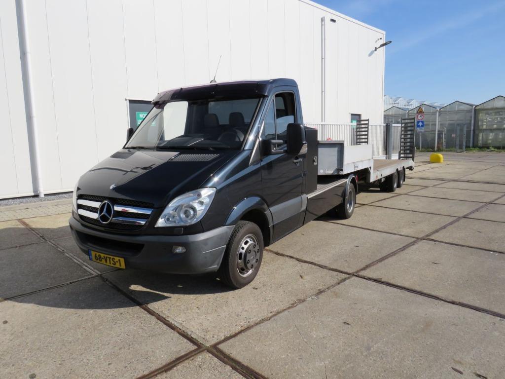 Mercedes-Benz Sprinter 518 CDI-S BE-Combinatie 184PK, Stof, Overige kleuren, Metallic lak, 2987 cc