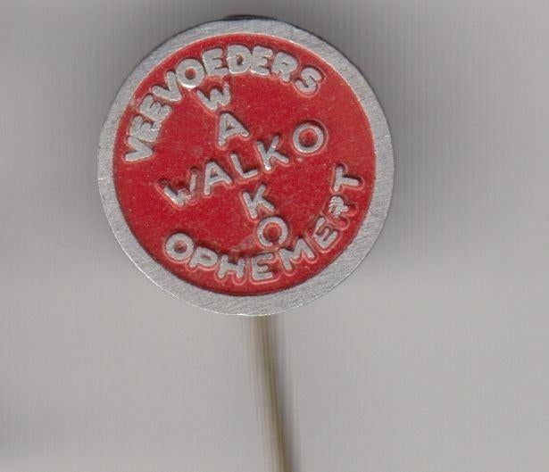 Walko Veevoeders Ophemert Boerderij speldje, Verzamelen, Gebruikt, Niet vindbaar, Niet vindbaar, Speldje of Pin