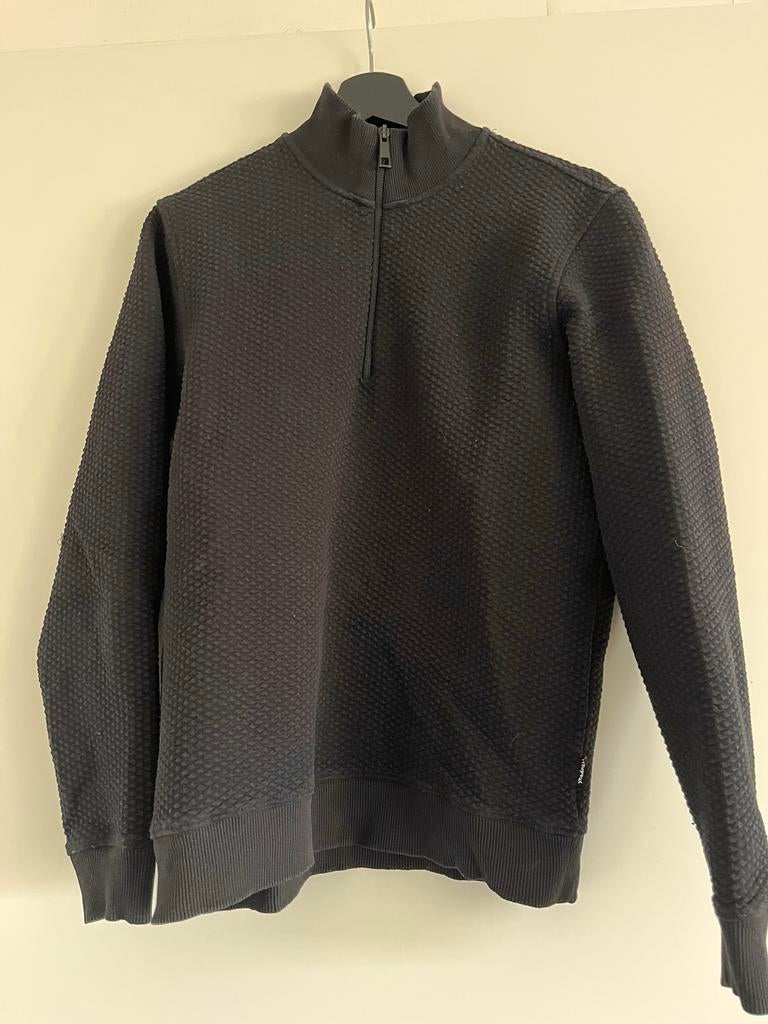 Madness Half Zip Sweater - Maat M, Kleding | Heren, Ophalen of Verzenden, Zo goed als nieuw, Maat 48/50 (M), Zwart