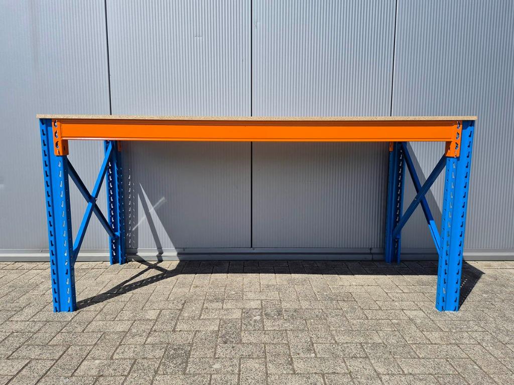 Handige Werkbank Inpaktafel Balie Magazijn Stelling Tafel, Ophalen of Verzenden, Bedrijfsinrichting Nederland BV, 170 cm of meer
