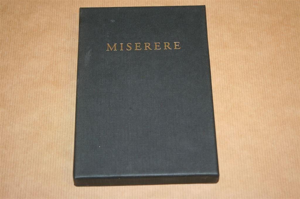 Miserere - Bert Vredegoor - Leporello uitgave, Boeken, Ophalen of Verzenden, Zo goed als nieuw
