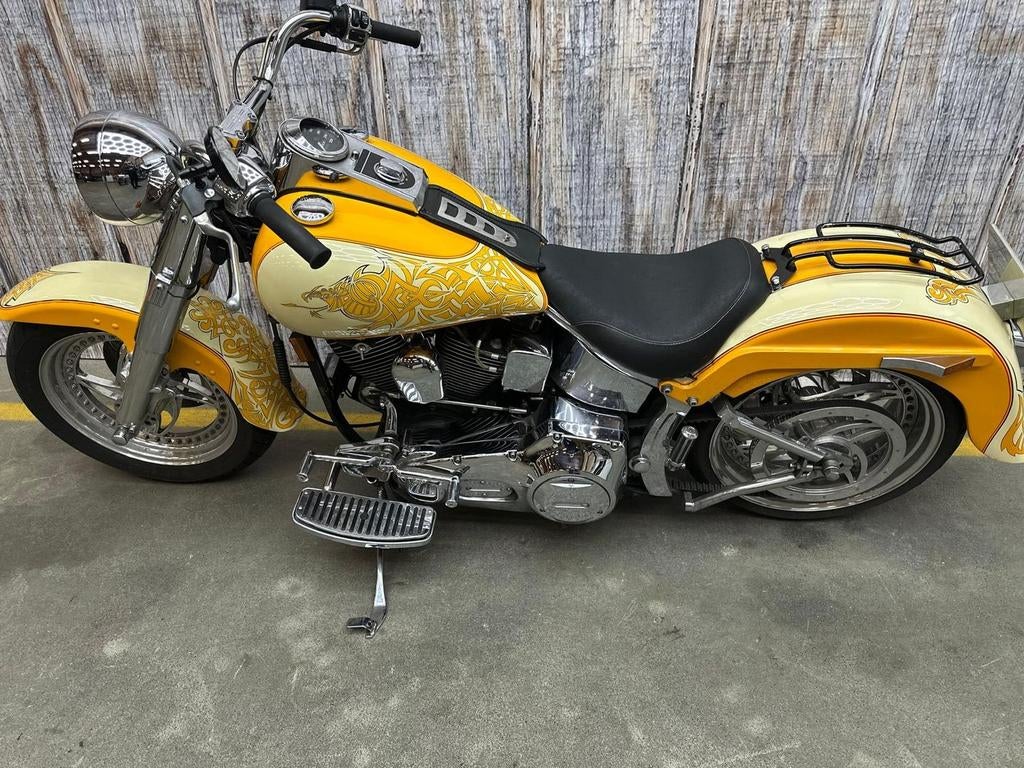 HARLEY-DAVIDSON FAT BOY FLSTF (bj 1996), Motoren, Motoren | Harley-Davidson, 2 cilinders, Motorrijbewijs A, Bedrijf, Onbekend