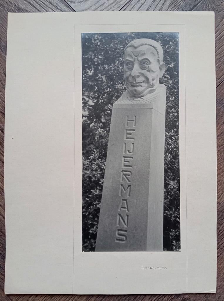 Oude foto Joseph Mendes da Costa beeld van Heijermans, Ophalen of Verzenden