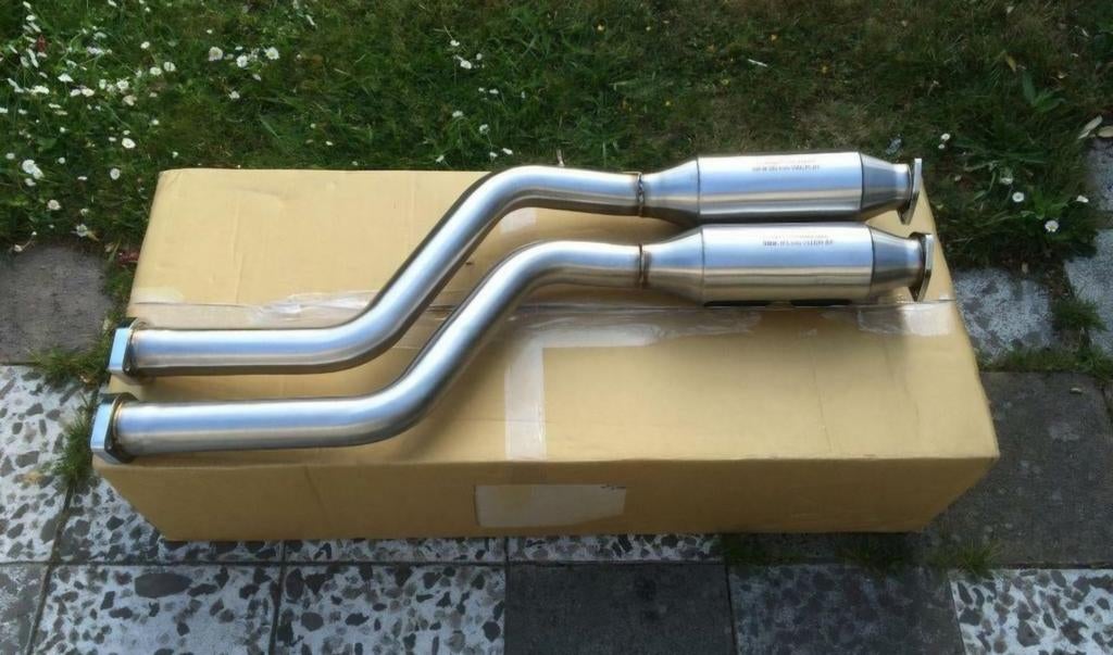 Uitlaat rvs 200 cells sport kats BMW E46 M3 3.2L ZIE ADV, Ophalen of Verzenden, PERFORMANCE-EXHAUST.NL, INFO@PERFORMANCE-EXHAUST.NL