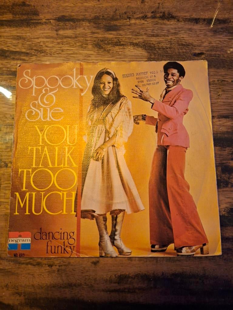 Spooky & Sue - you talk too much, Ophalen of Verzenden, Gebruikt, Pop