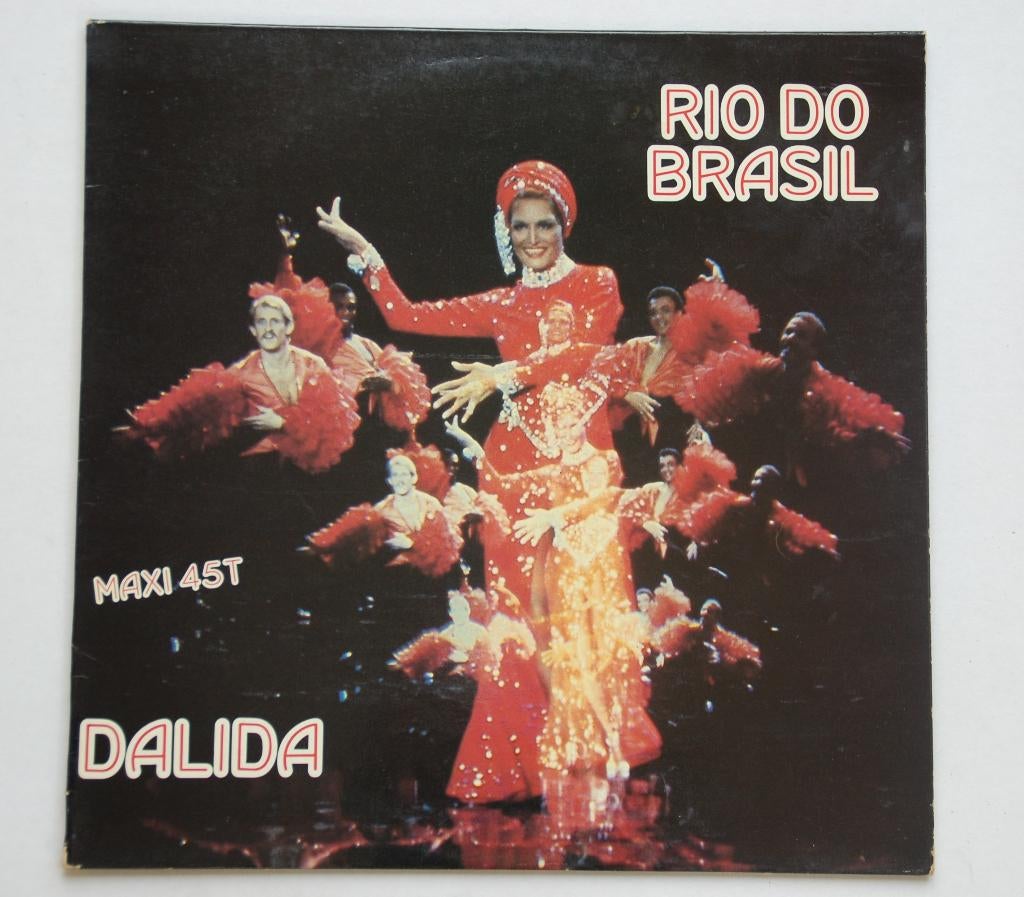 12" Maxi Dalida - Rio Do Brasil (1980) Disco, Maxi-single, 1980 - 1989, Ophalen of Verzenden, Zo goed als nieuw