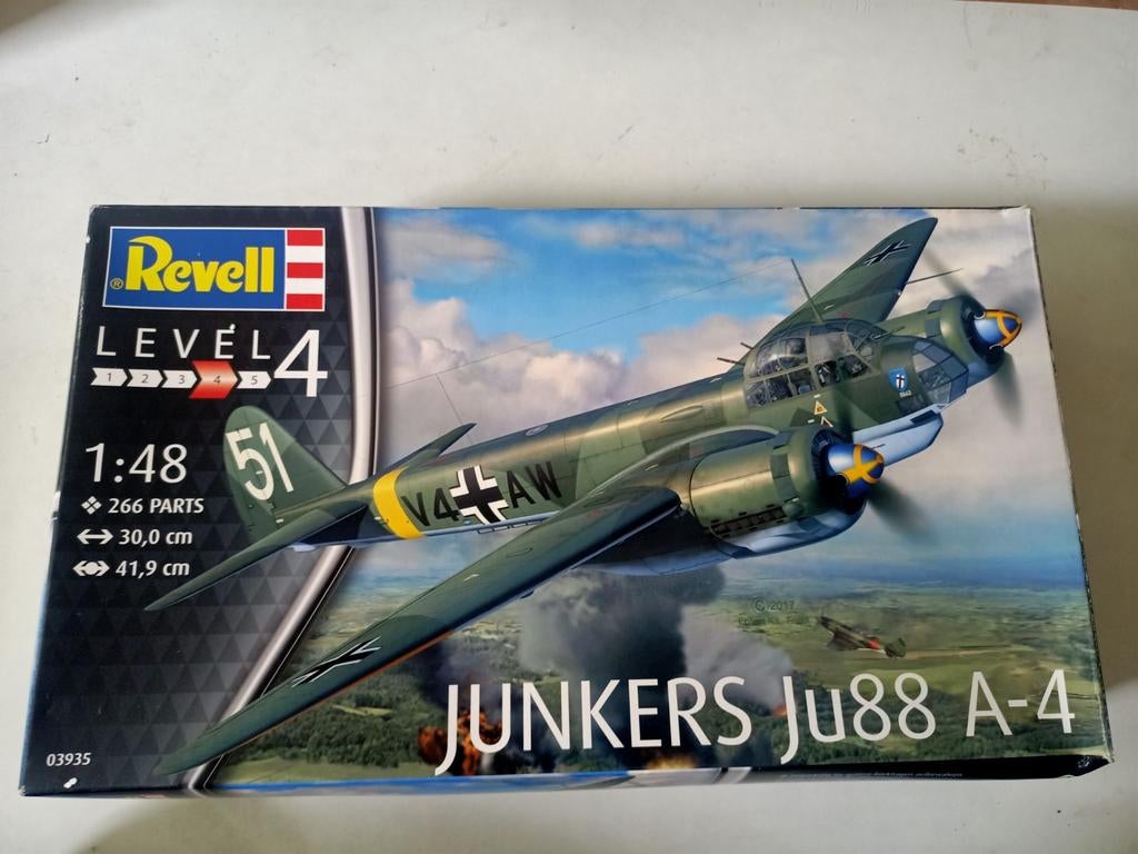 Revell 1/48 Junkers Ju88 A-4, Ophalen of Verzenden